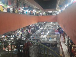 20 Pedagang Positif Corona, Pasar Perumnas Klender Jaktim Tetap Buka