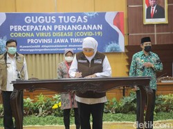 3 Kepala Daerah di Surabaya Raya Komitmen Menuju Masa Transisi New Normal