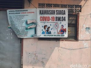 Masuk Zona Merah, RW 04 Malaka Sari Jaktim Catat 2 Kasus Positif Corona Masuk Zona Merah, RW 04 Malaka Sari Jaktim Catat 2 Kasus Positif Corona