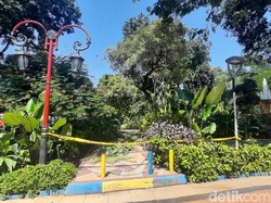 Taman di Surabaya Dibuka Kembali, Tapi Pengunjung Dibatasi