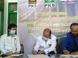 PKS, PKB dan Demokrat Berkoalisi di Pilkada Cianjur 2020