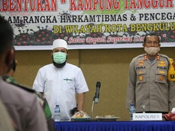 Kampung Tangguh Hadapi Corona Dibentuk, Pemkot Bengkulu Harap Warga Mandiri