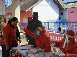 400 Pedagang Pasar Tradisional Blitar Rapid Test, 15 Reaktif
