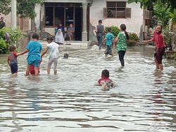 Ratusan Rumah di Sergai Sumut Terendam Banjir