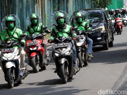 Ojol Dilarang Wira-wiri di Daerah Zona Merah DKI
