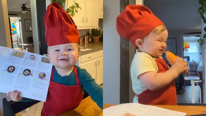 Koki cilik yang viral di media sosial