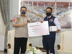 Apresiasi RK Tekan COVID-19, Ketua MPR Beri 5.000 Alat Rapid Test