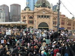Peserta Unjuk Rasa Black Lives Matter di Melbourne Positif COVID-19