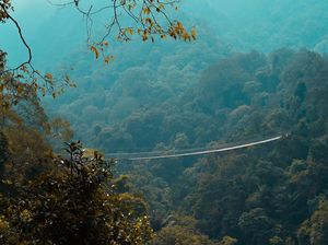 Potret New Normal di Jembatan Situ Gunung Sukabumi