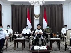 Di Acara Halalbihalal MUI, Maruf: Salah Satu Tugas Kita Jaga Umat dari COVID