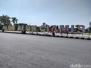 Pemkab Ciamis Masih Godok Pelaksanaan New Normal, Warga Sudah Olahraga di Alun-alun