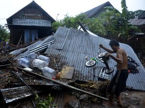 Kerusakan Akibat Banjir Bandang di Bantaeng Sulsel