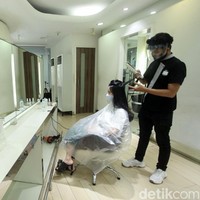 Seperti Ini Kondisi Salon di Jakarta di Era New Normal