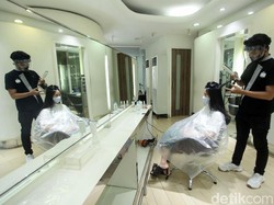 Seperti Ini Kondisi Salon di Jakarta di Era New Normal