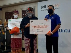 BNI Bagikan 4.000 Paket Bantuan untuk Warga Bali Terdampak COVID-19