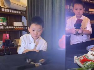 Jago Masak dan Edit Video, Chef Cilik Ini Bikin Video Masak Profesional