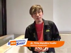 Pesan dr Tirta Soal New Normal: Sebarkan Narasi Positif, Jauhi Provokasi!