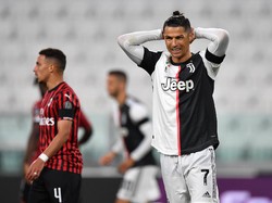 Ronaldo Gagal Penalti dan Rebic Kartu Merah, Juventus Vs Milan Sama Kuat