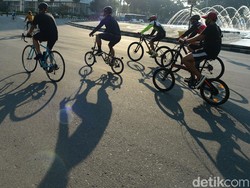Hindari Corona, Pemerintah Minta Pesepeda Pakai Face Shield-Masker