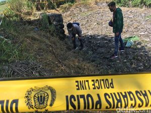 Pria Tewas dengan Usus Terburai di Sawah Diduga Dibunuh di Tempat Lain