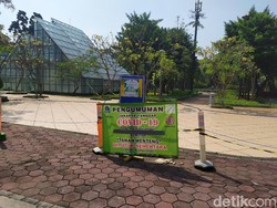 PSBB Transisi, Taman Menteng Jakpus Masih Ditutup