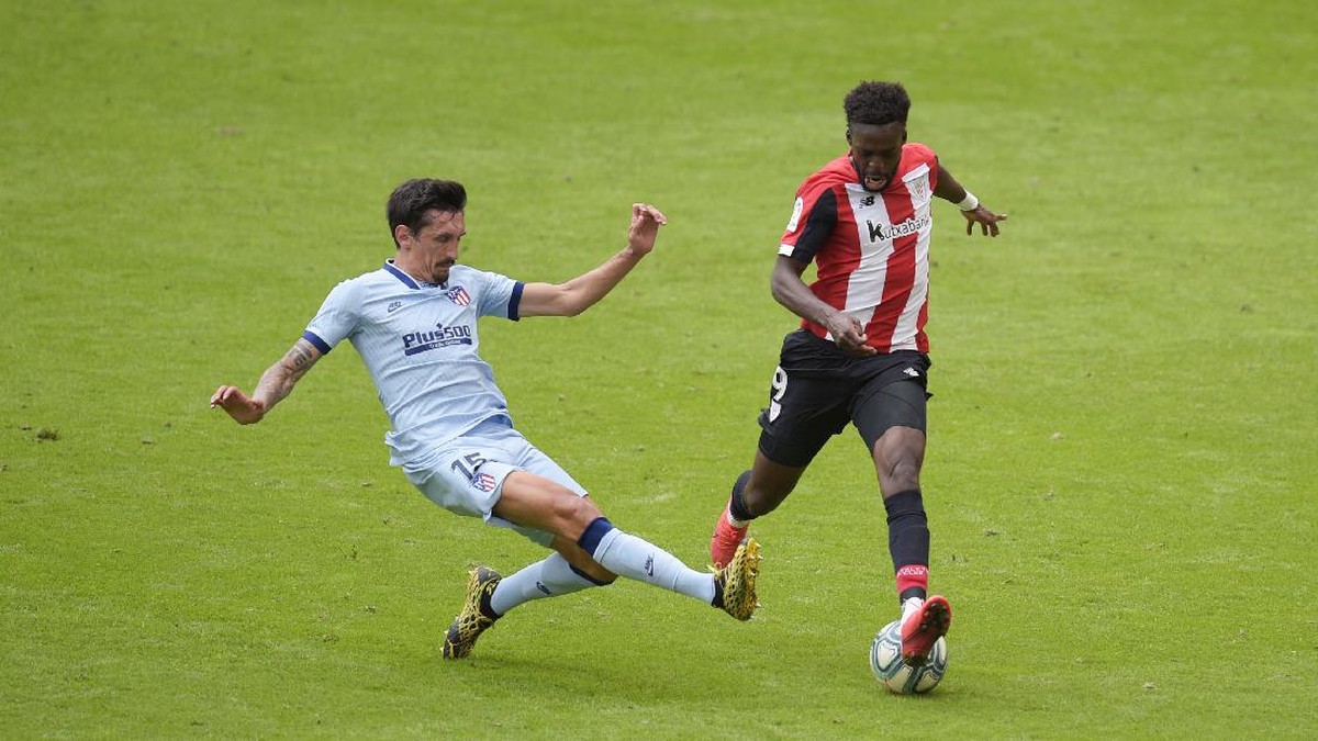 Laga Athletic Bilbao vs Atletico Madrid berakhir 1-1. (Foto: Juan Manuel Serrano Arce/Getty Images)