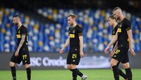Saat kalah di leg pertama, Inter berhasil melepas 13 tembakan dan mendominasi penguasaan bole. Sama halnya pada pertemuan kedua, Romelu Lukaku dkk. melepas 18 tembakan dengan dominasi penguasaan bola. (Foto: Getty Images/Francesco Pecoraro)