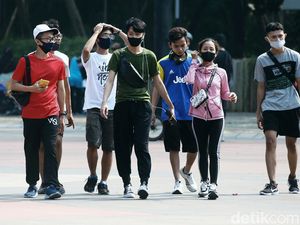 WHO Anjurkan Olahraga Tanpa Masker, Ini Tanggapan Pengunjung GBK