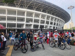 Minggu Pagi di PSBB Transisi, GBK Kian Ramai