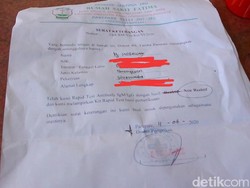 Antrean Panjang Demi Suket Aman Covid di Pinrang