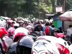 Cegah Kerumunan di Jalur Wisata, Tim Patroli Berpengeras Suara Diturunkan Cegah Kerumunan di Jalur Wisata, Tim Patroli Berpengeras Suara Diturunkan