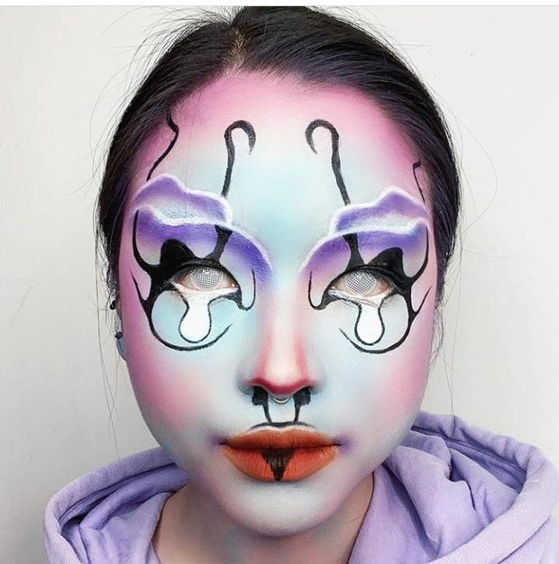 Cindercella/instagram.com/cindercella Beauty vlogger yang sering membagikan tutorial art make up