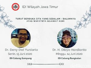 Punya Gejala Mirip Corona, Bagaimana Dua Dokter Meninggal di Jatim Tertular? Punya Gejala Mirip Corona, Bagaimana Dua Dokter Meninggal di Jatim Tertular?