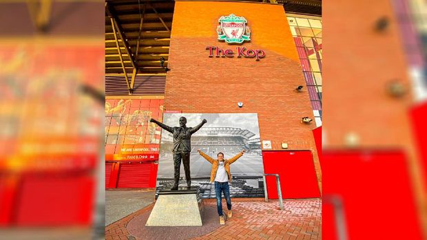 Fans Liverpool, Fandi Hastomo gagal menjadi saksi Liverpool juara di Anfield karena corona.