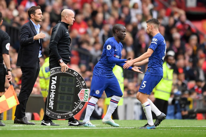 Jorginho dan NGolo Kante