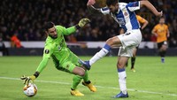 Di nomor 10 ada Rui Patricio. Kiper utama timnas Portugal yang bermain di Wolves ini melakukan 78 saves (Getty Images)