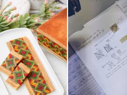 Mirip Rumus Matematika, Netizen Ini Ungkap Sulitnya Bikin Kue Lapis Sarawak