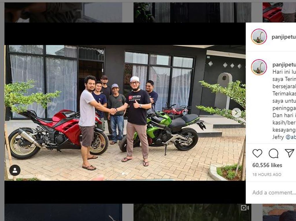 Moge Peninggalan Uje Kini Dirawat Panji Petualang Moge Peninggalan Uje Kini Dirawat Panji Petualang