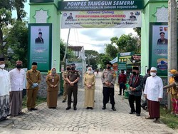 Ponpes di Bojonegoro Ini Jadi Pesantren Tangguh Semeru