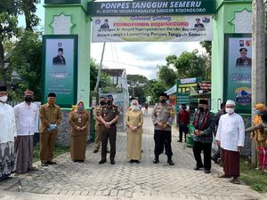 Ponpes di Bojonegoro Ini Jadi Pesantren Tangguh Semeru Ponpes di Bojonegoro Ini Jadi Pesantren Tangguh Semeru