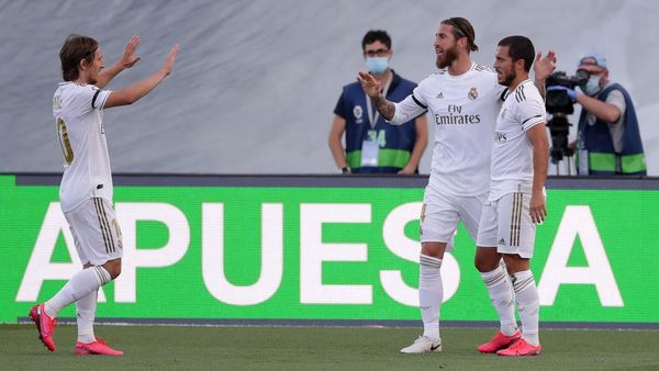 Aksi Madrid di Markas Sementara dalam Laga Perdana Usai Jeda