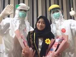Viral Mahasiswi Yogya Terinfeksi Corona, Sidang Tugas Akhir di Rumah Sakit