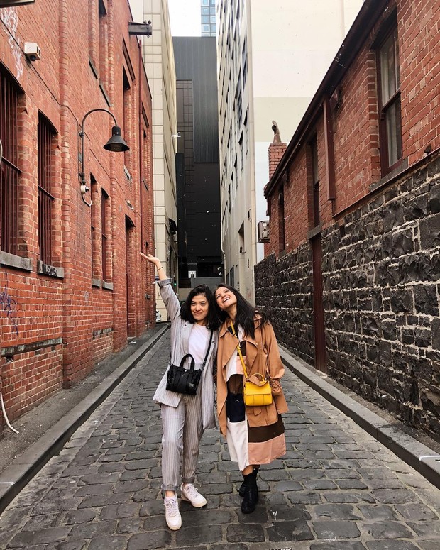 Marsha dan Michelle Aruan berlibur ke Melbourne