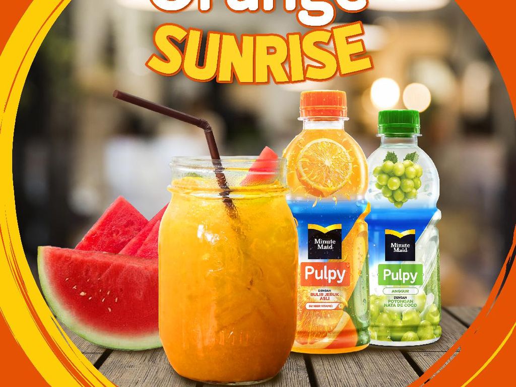 Orange Sunrise, Minuman yang Pas Temani Hari Barumu