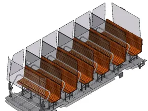 Roller Coaster Hadapi New Normal, Ada Kaca Pembatas Antar Pengunjung