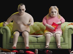 Seram, Begini Penampakan Pecandu Netflix Setelah 20 Tahun ke Depan