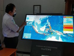 Percepat Informasi Gempa-Tsunami, BMKG Pasang 18 WRS New Generation