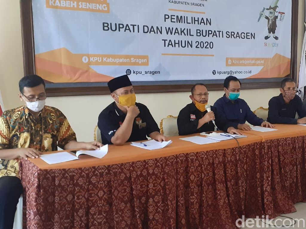 Baru Petahana yang Minat, Pendaftaran Peserta Pilkada Sragen Diperpanjang Baru Petahana yang Minat, Pendaftaran Peserta Pilkada Sragen Diperpanjang