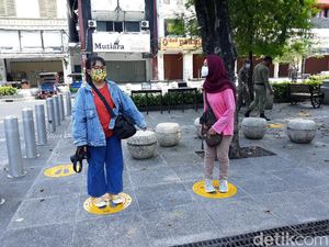 Adaptasi dengan COVID-19, Malioboro Punya Tanda Jaga Jarak