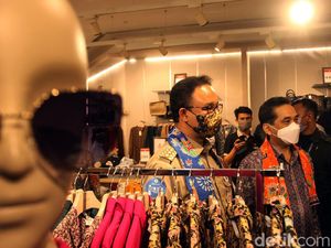 Mendag dan Anies Tinjau Protokol Kesehatan di Mal